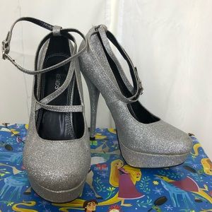 Glitter heels